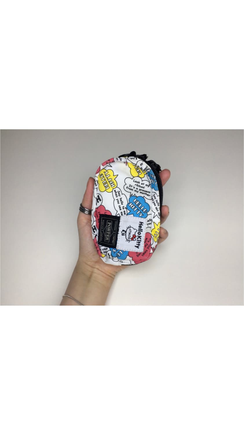Porter 포터 x 아트모스 x 헬로키티 프린팅 지갑 상품이미지1