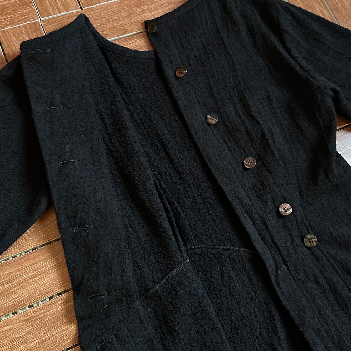 Comme des garcons wool blend button top 상품이미지6