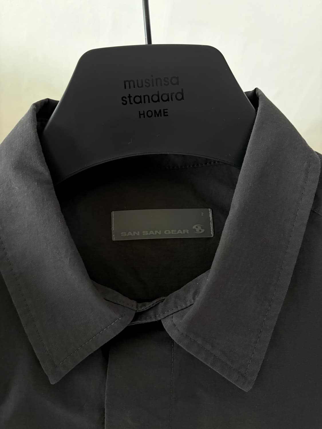 !!오늘만 할인!! 산산기어 포켓 셔츠 차콜 상품이미지4