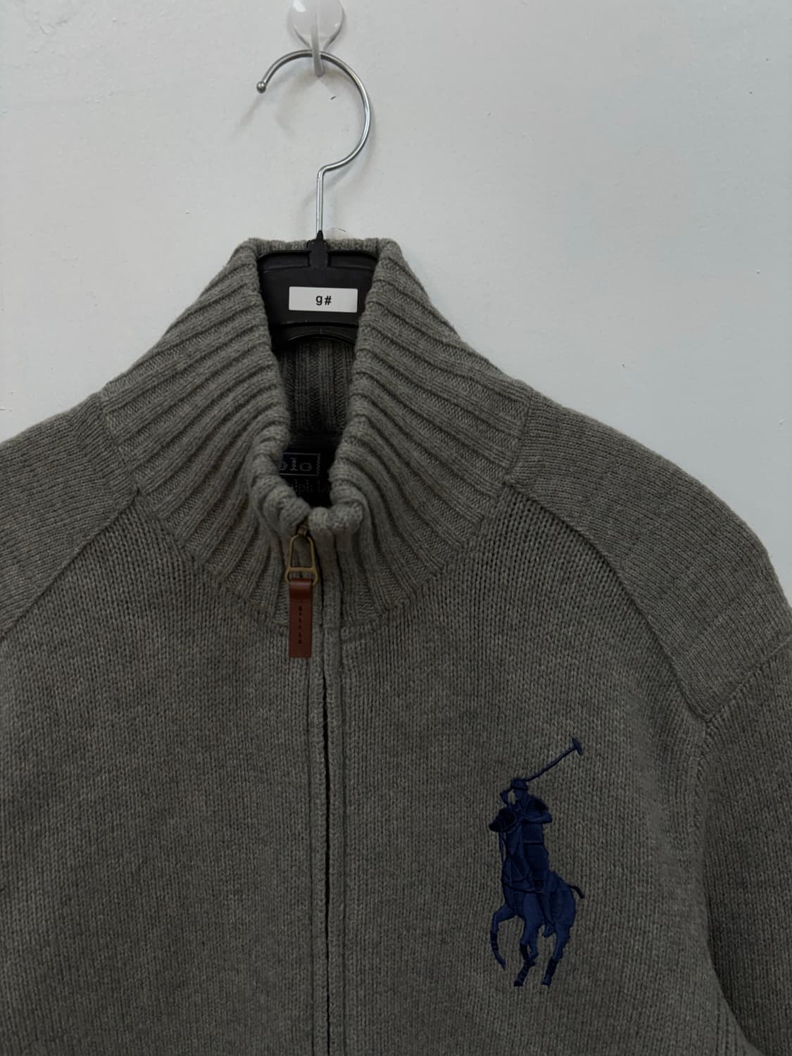 폴로랄프로렌 빅포니 울니트 집업 상품이미지3