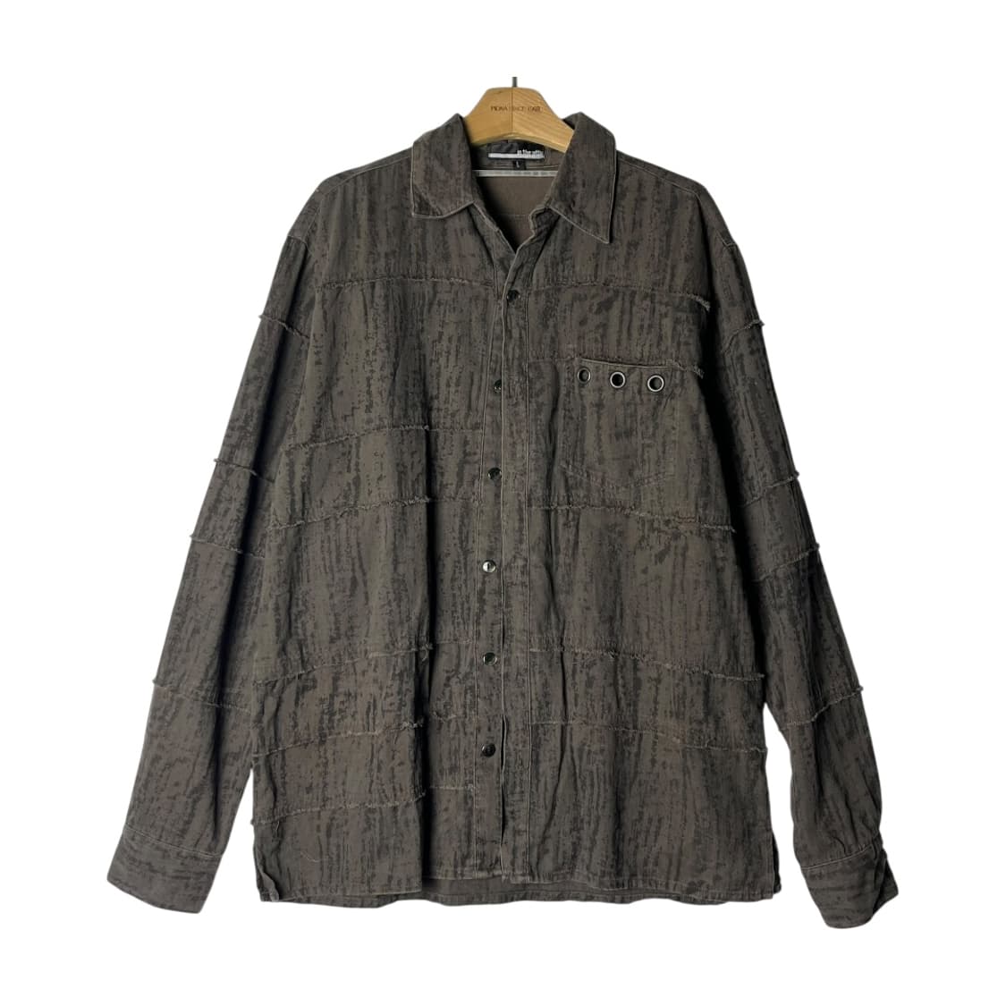 [in the attic] 인디애틱 아일렛 워싱 셔츠 상품이미지1