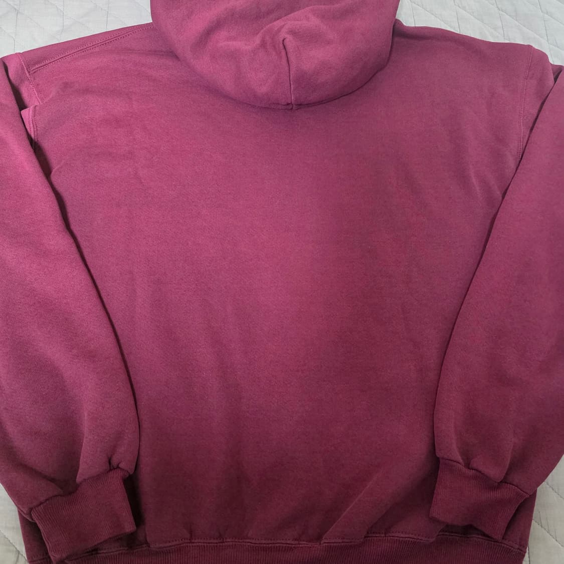 [L] 90s 빈티지 러셀 애슬레틱 후드집업 퍼플/버건디/레드 상품이미지5