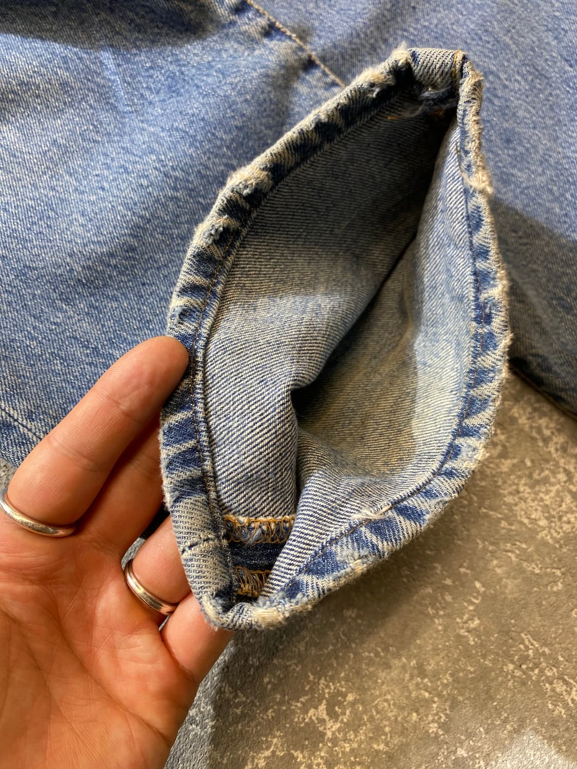 [30-31] 00s Levi's 501 리바이스 레귤러 핏 데님팬츠 상품이미지4