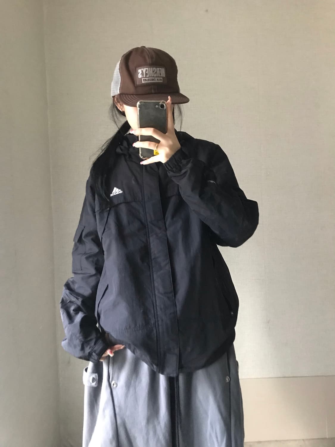 아디다스 블랙 바람막이 상품이미지1