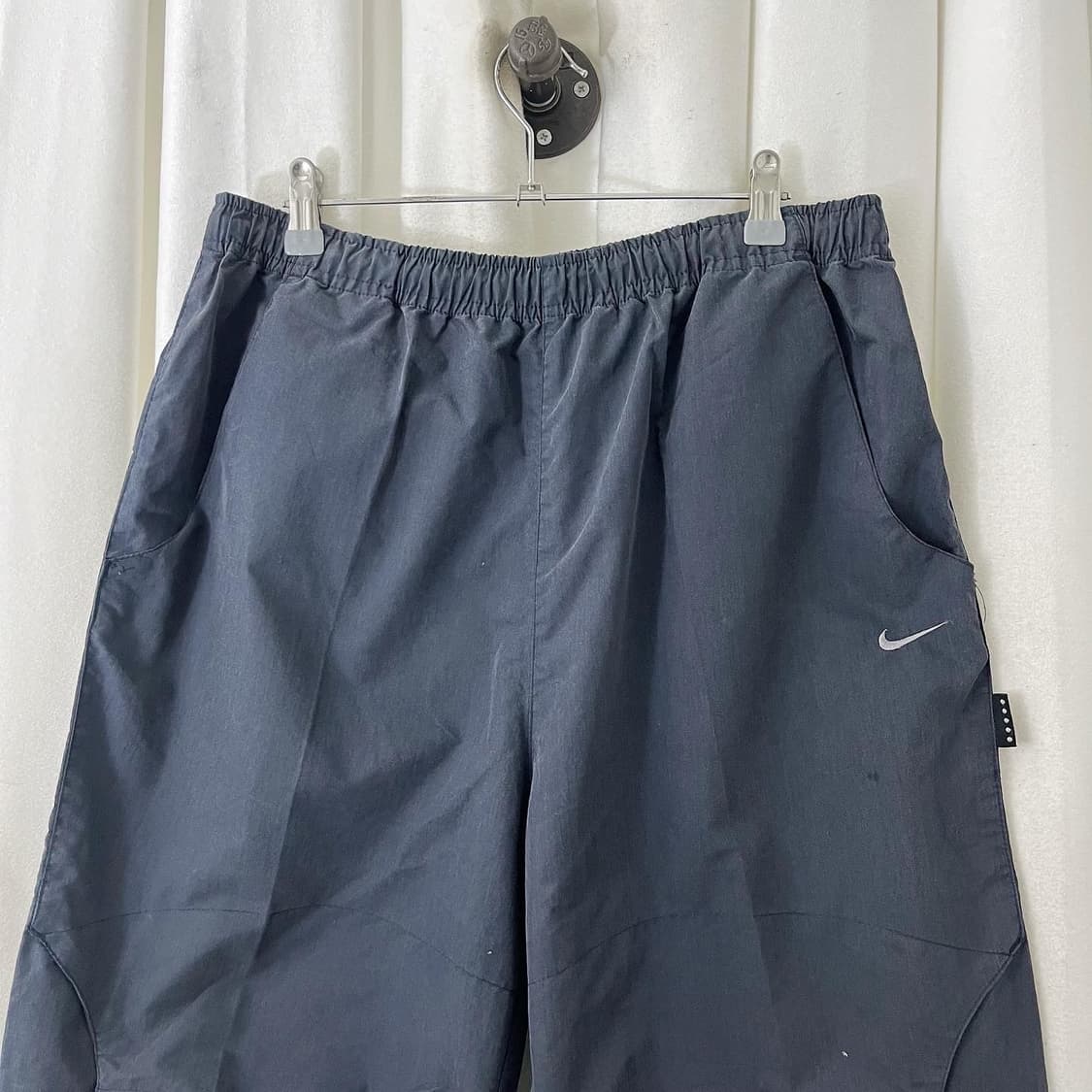 나이키 네이비 폴리 8부 밴딩 팬츠 상품이미지2