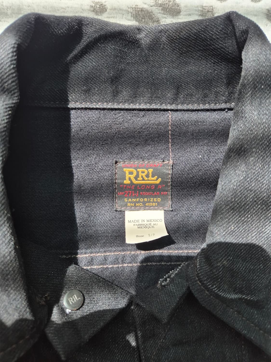 rrl 더블알엘 lot271 데님 자켓 상품이미지3
