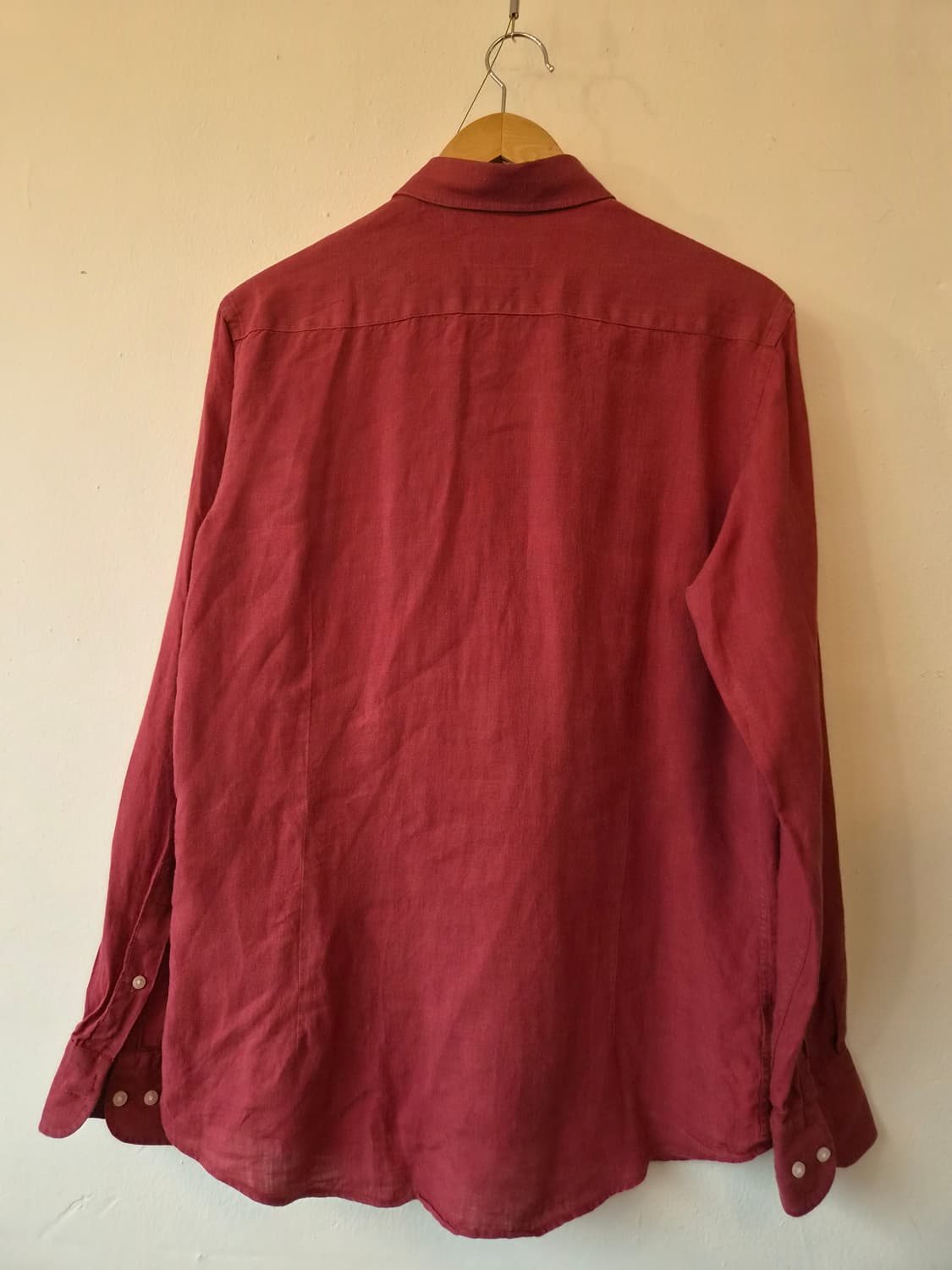 마시모뚜띠 남성 린넨긴팔셔츠 M사이즈 상품이미지3