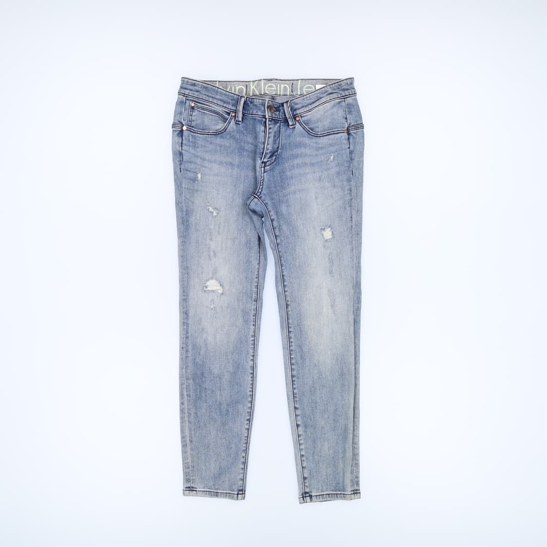 [29] 캘빈클라인 여성 연청바지 데님팬츠 1217H1 상품이미지1