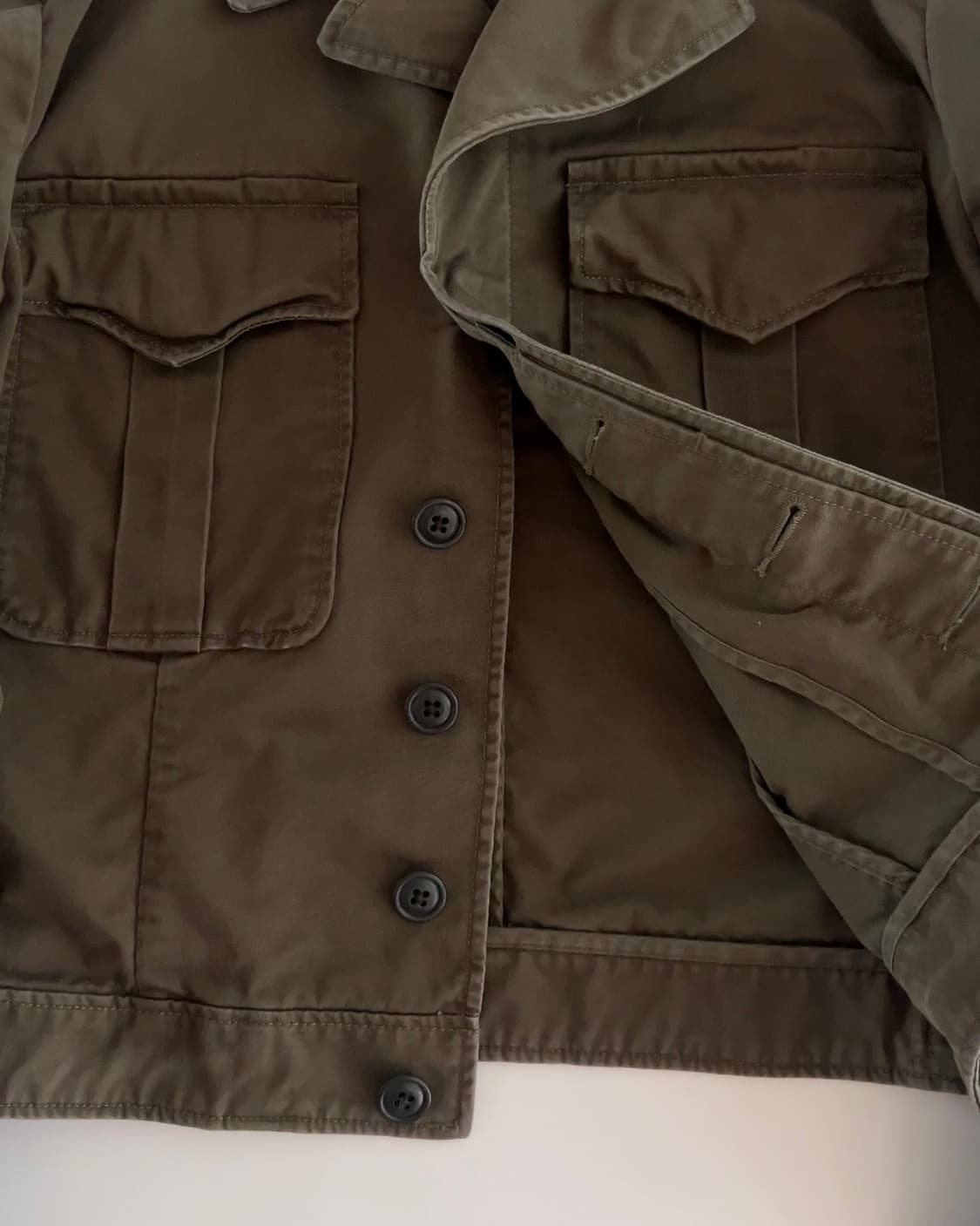 폴로 랄프로렌 밀리터리 스타 자수 아이크 자켓 L 상품이미지4