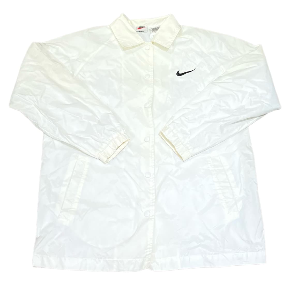 나이키 화이트 미니멀 코치자켓 상품이미지3