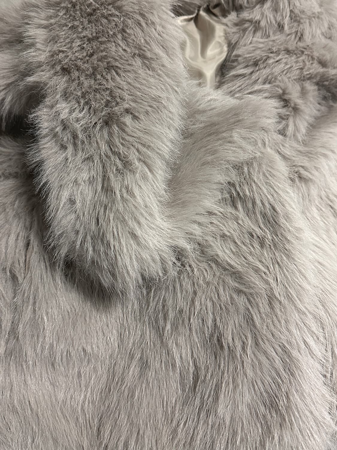 빈티지 갸루 빅 카라 퍼 자켓 코트 상품이미지4