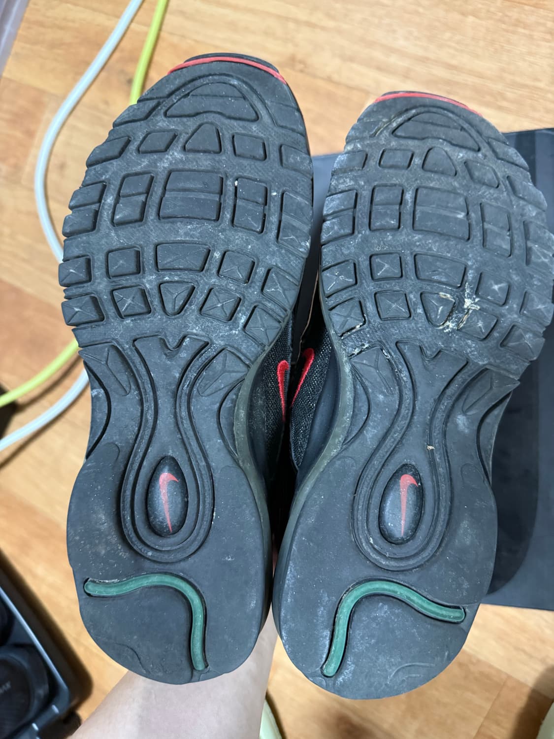 [250] 나이키 x 언디핏 에어맥스97 블랙 상품이미지7