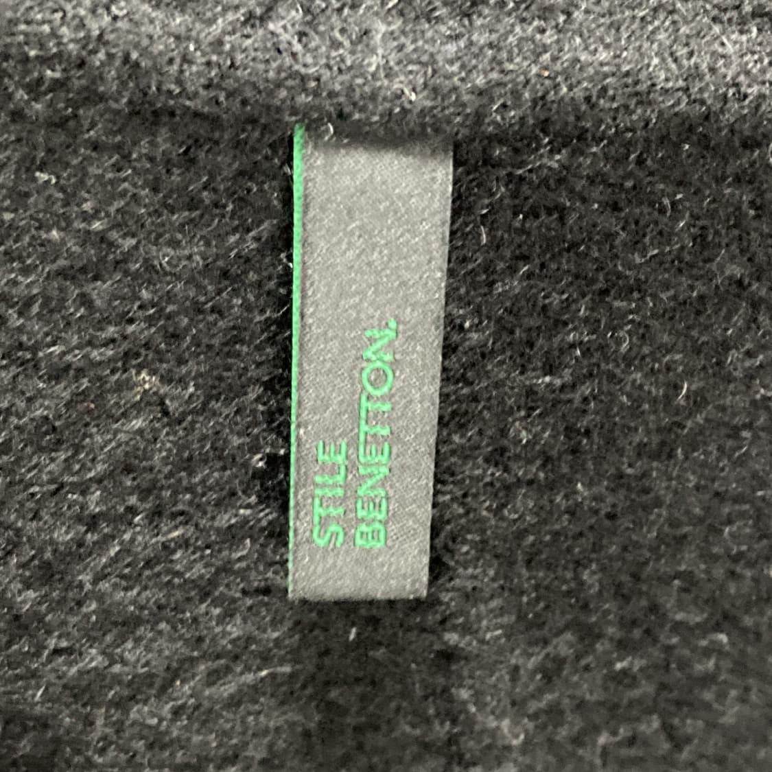 베네통 여성울캐시미어코트 블랙 42사이즈 상품이미지4