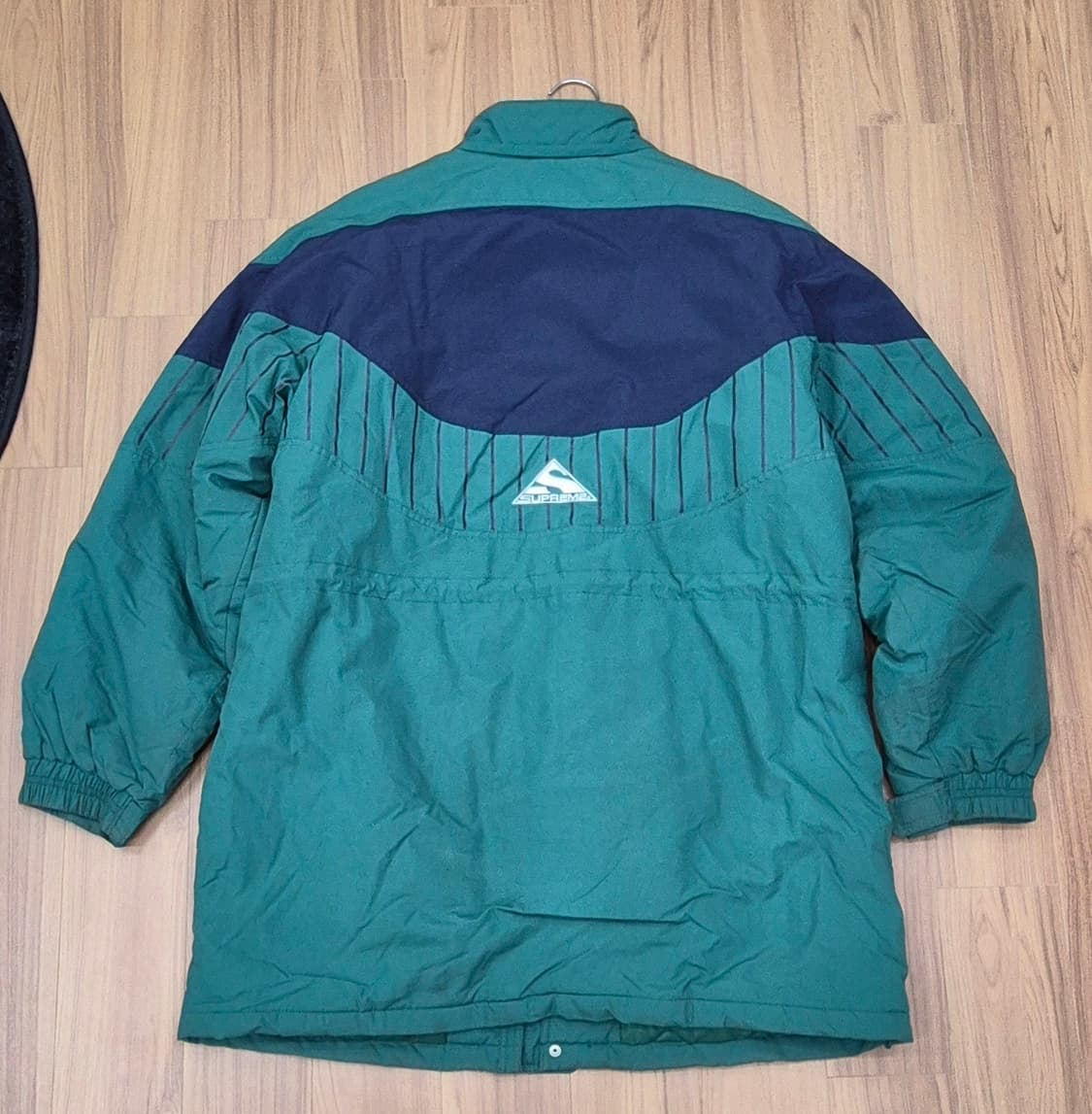 슈프림 핀스트라이프 판넬 파카 L 상품이미지3