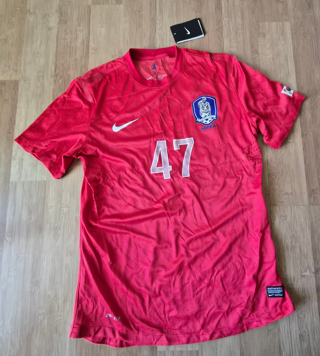 나이키 대한민국 축구 국가대표 유니폼 XL (새상품) 상품이미지2
