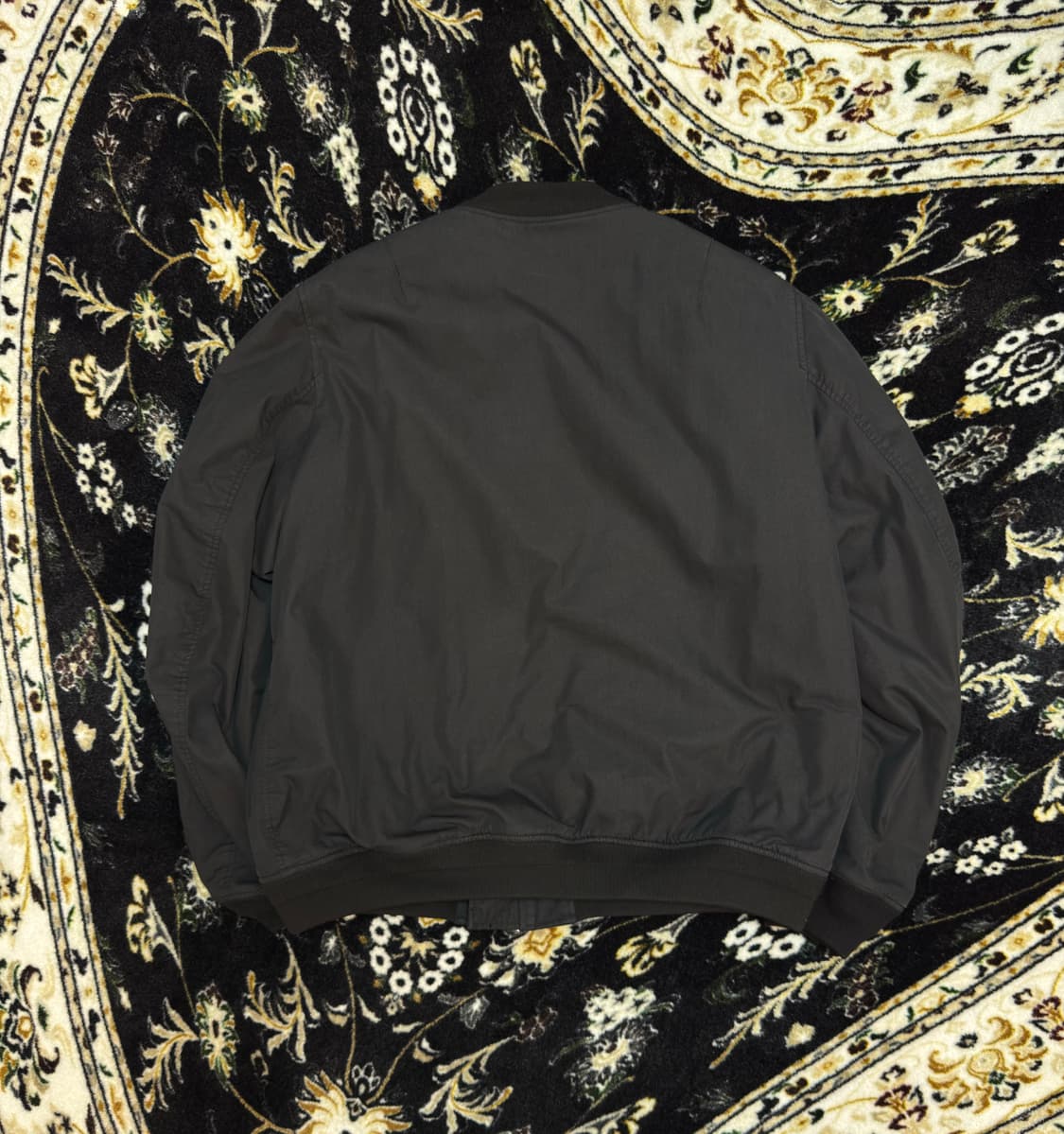 [L] 블랙아웃 ma-1 초판 블랙 상품이미지5