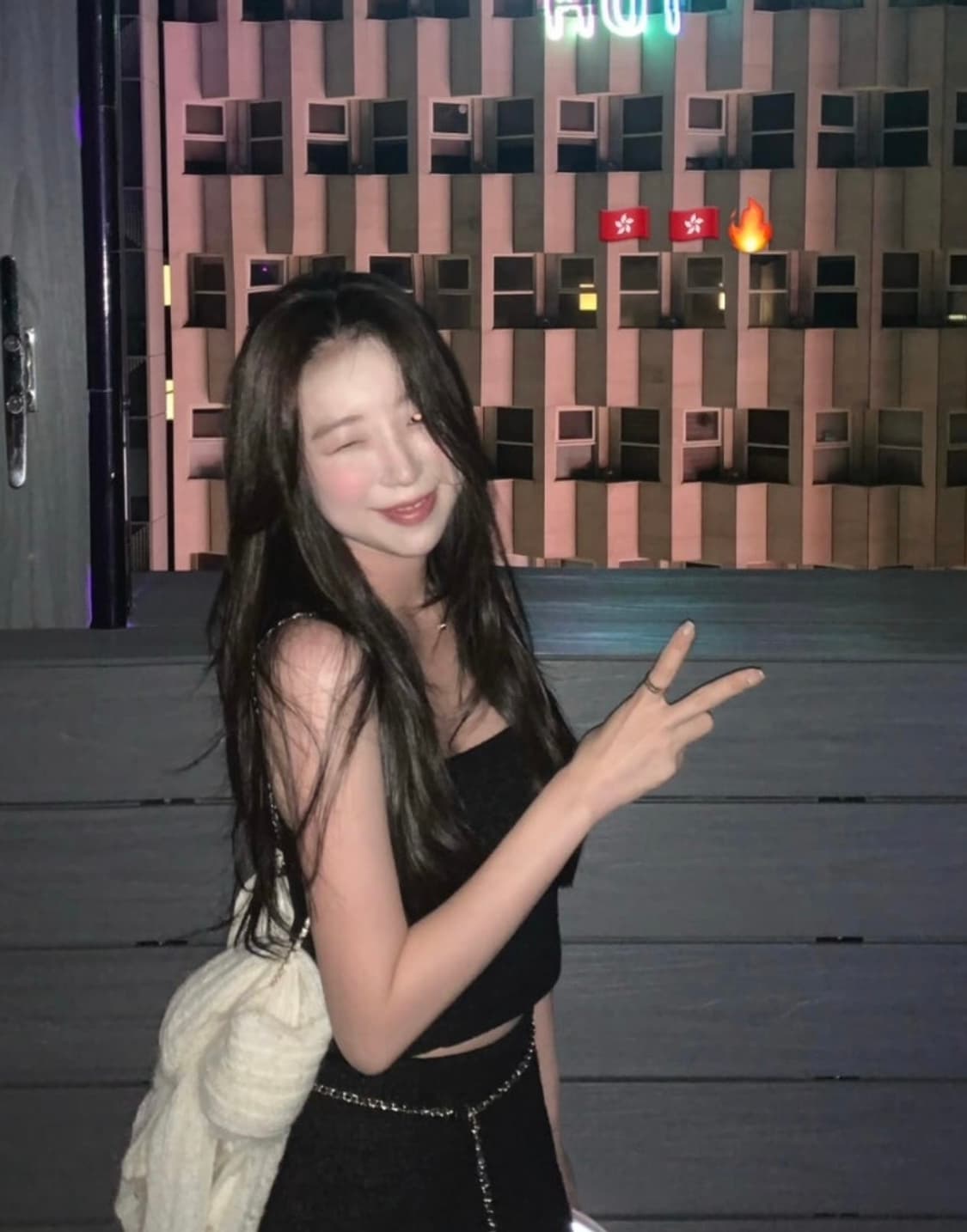 샵시예 뮤 트위드 셋업-블랙 s 새상품 상품이미지3