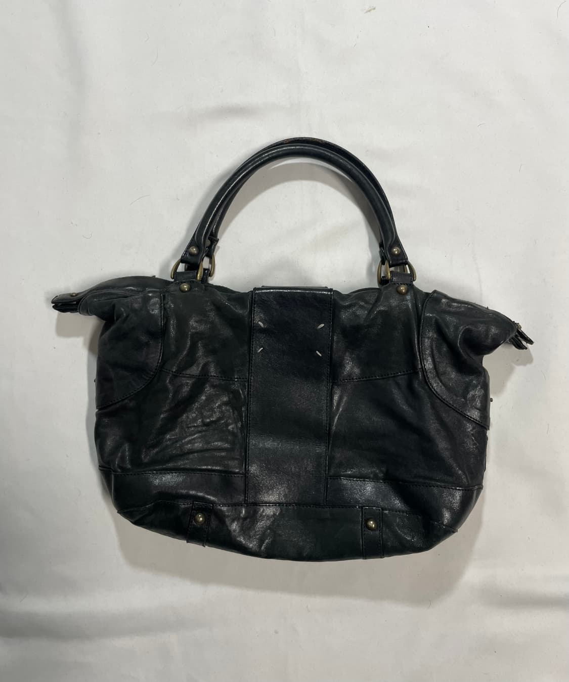 00‘s 마틴 마르지엘라 아카이브 램스킨 보스턴백  상품이미지3