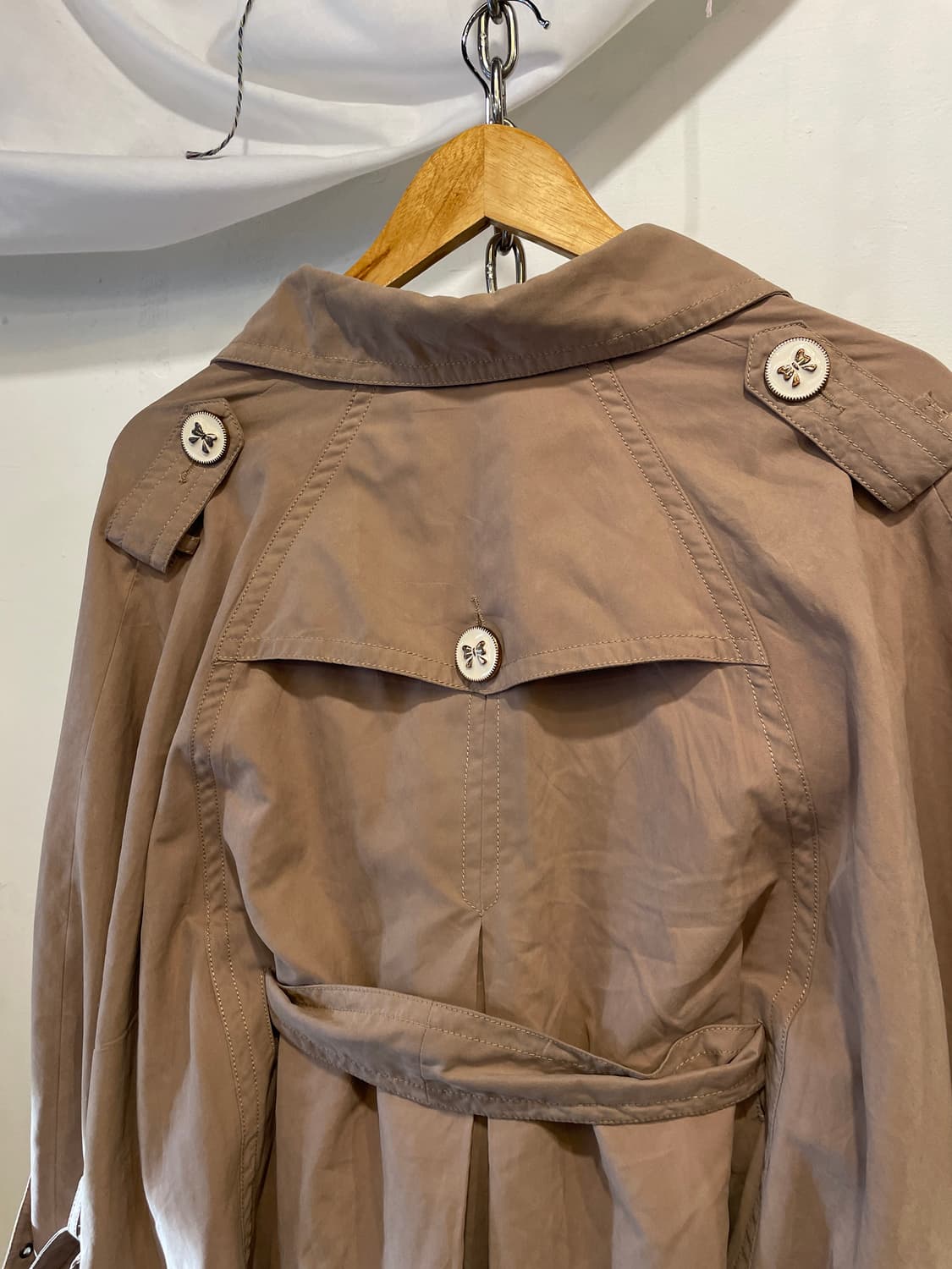 liz lisa 리즈리사 리본 버튼 녹차 초코 베이지 케이프 상품이미지7