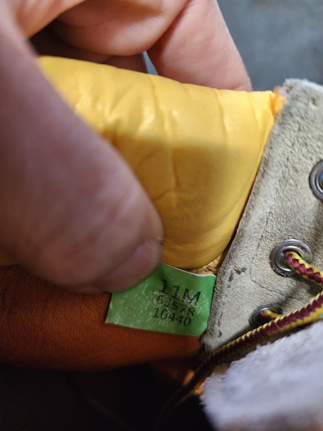 팀버랜드 X 마크 맥나이어리  6인치 워커 11M사이즈 상품이미지6