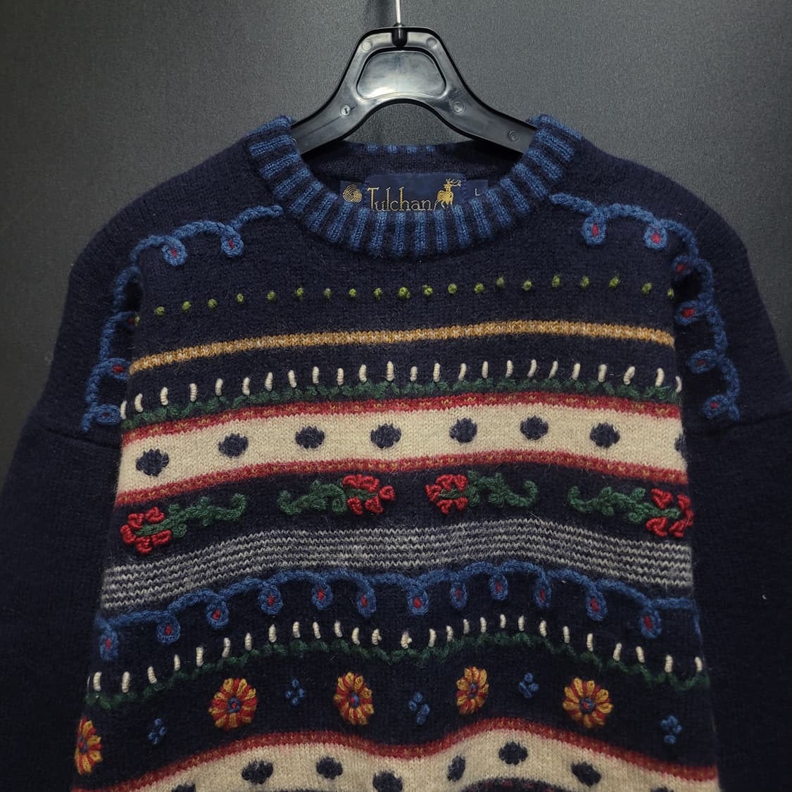 Tulchan 아카이브 자수 니트 상품이미지2