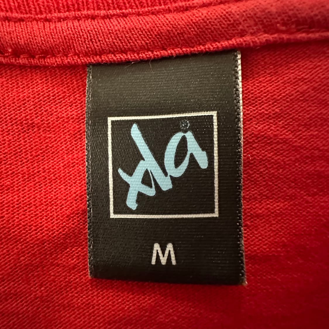 X-LARGE usa made t-shirt red 상품이미지4