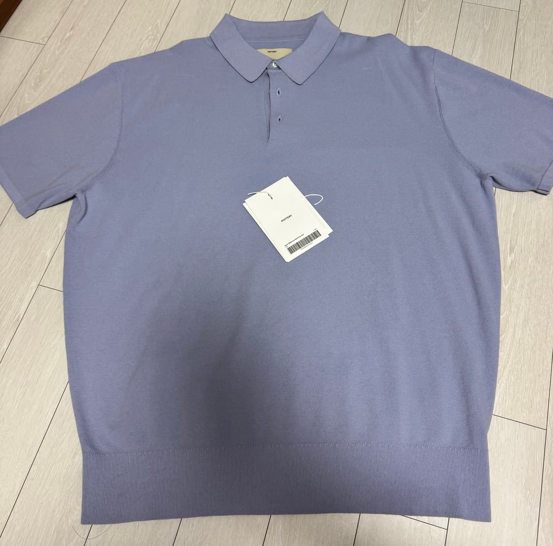 포터리 린넨라이크 반팔 폴로셔츠 상품이미지1
