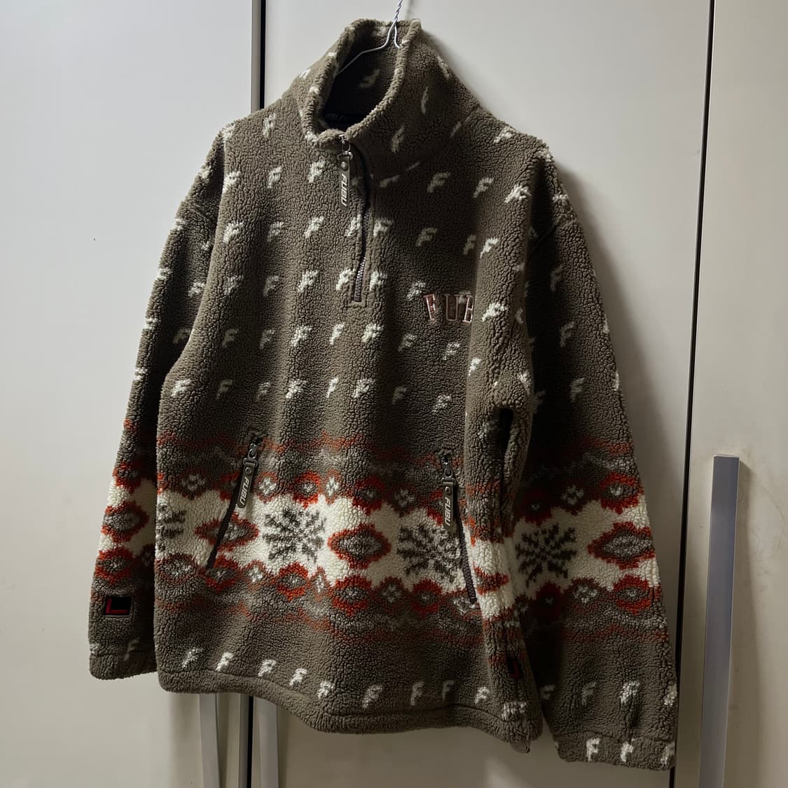 FUBU 올드스쿨 아노락 플리스 후리스 S/90 상품이미지1