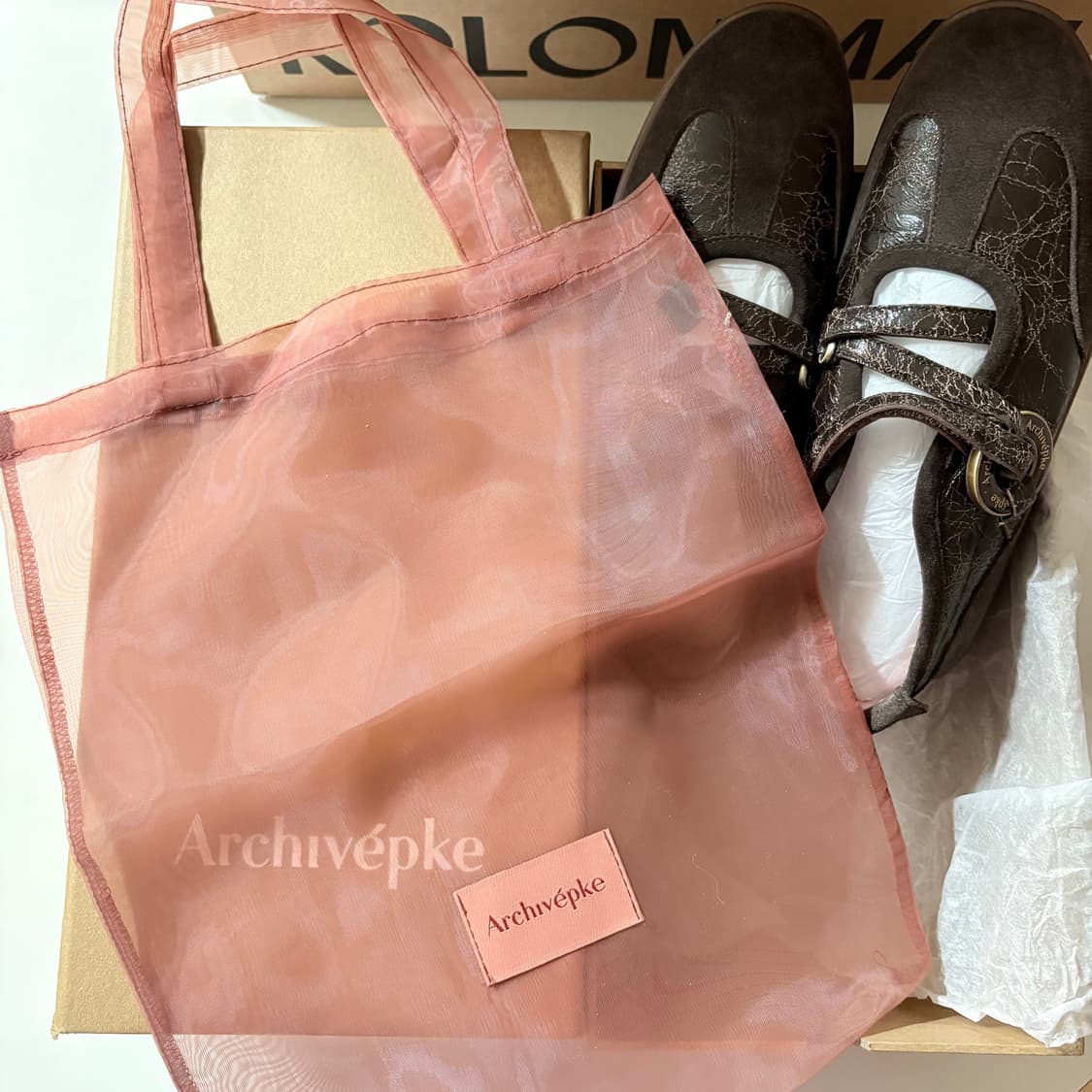 원가 25 아카이브앱크 tondo 스니커즈 225~230 미개봉 상품이미지8