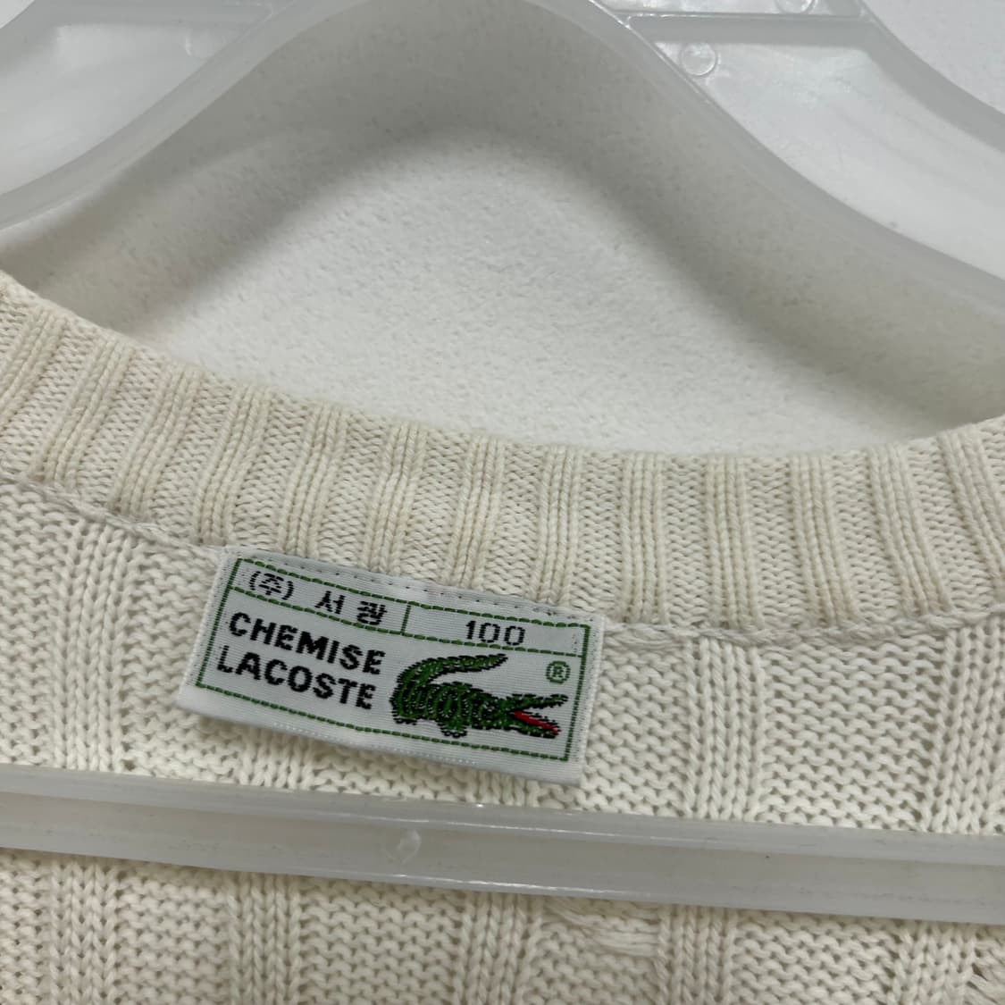 라코스테 브이넥 니트[1736] 상품이미지6