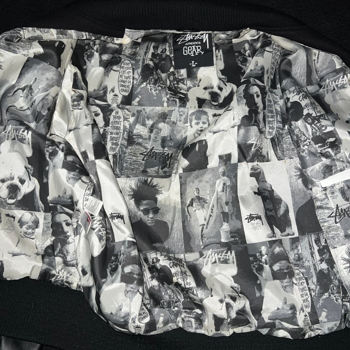 스투시 25주년 바시티 자켓 2005 상품이미지3