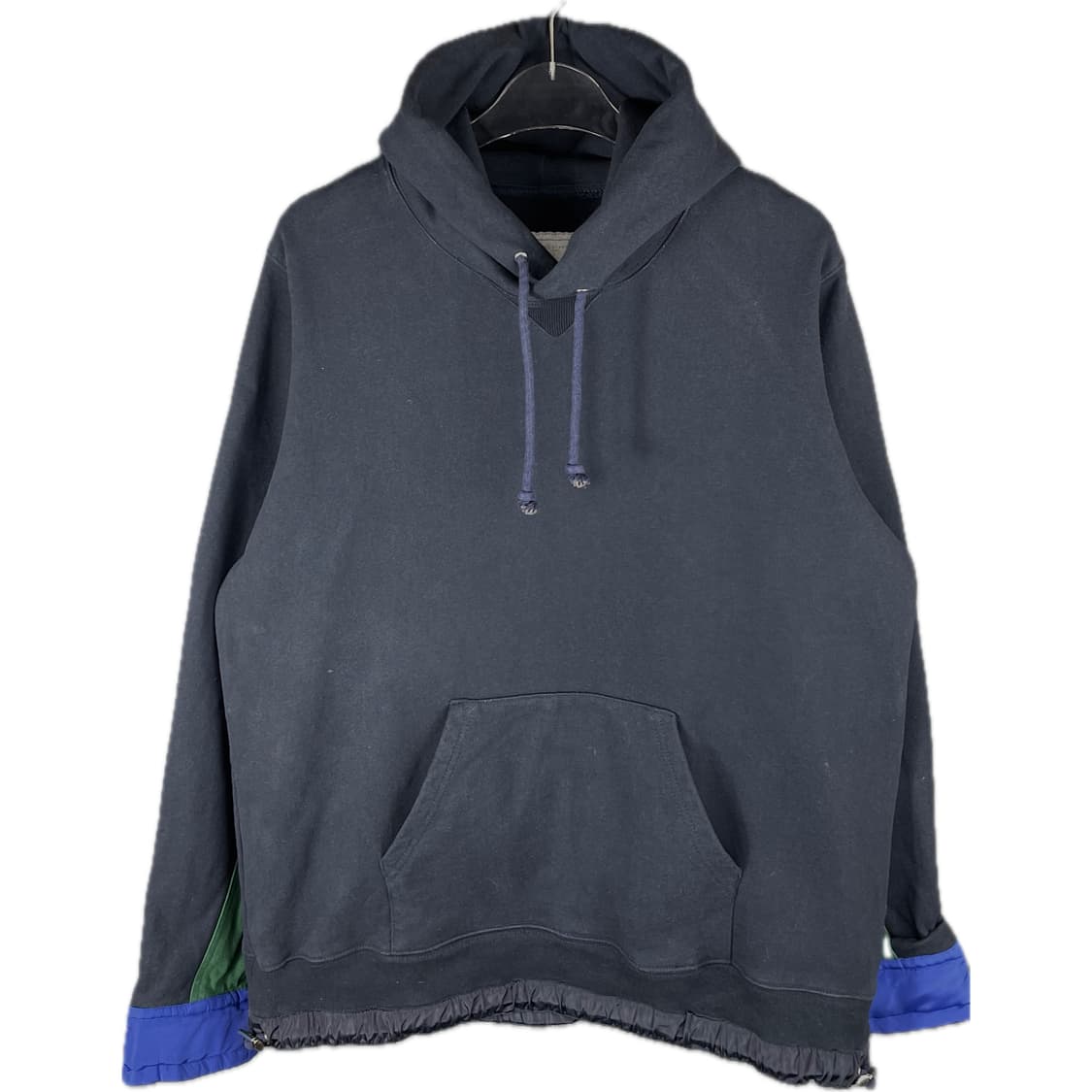 [3] SAKAI 사카이 풀오버 소매 배색 디테일 후드 티 상품이미지2