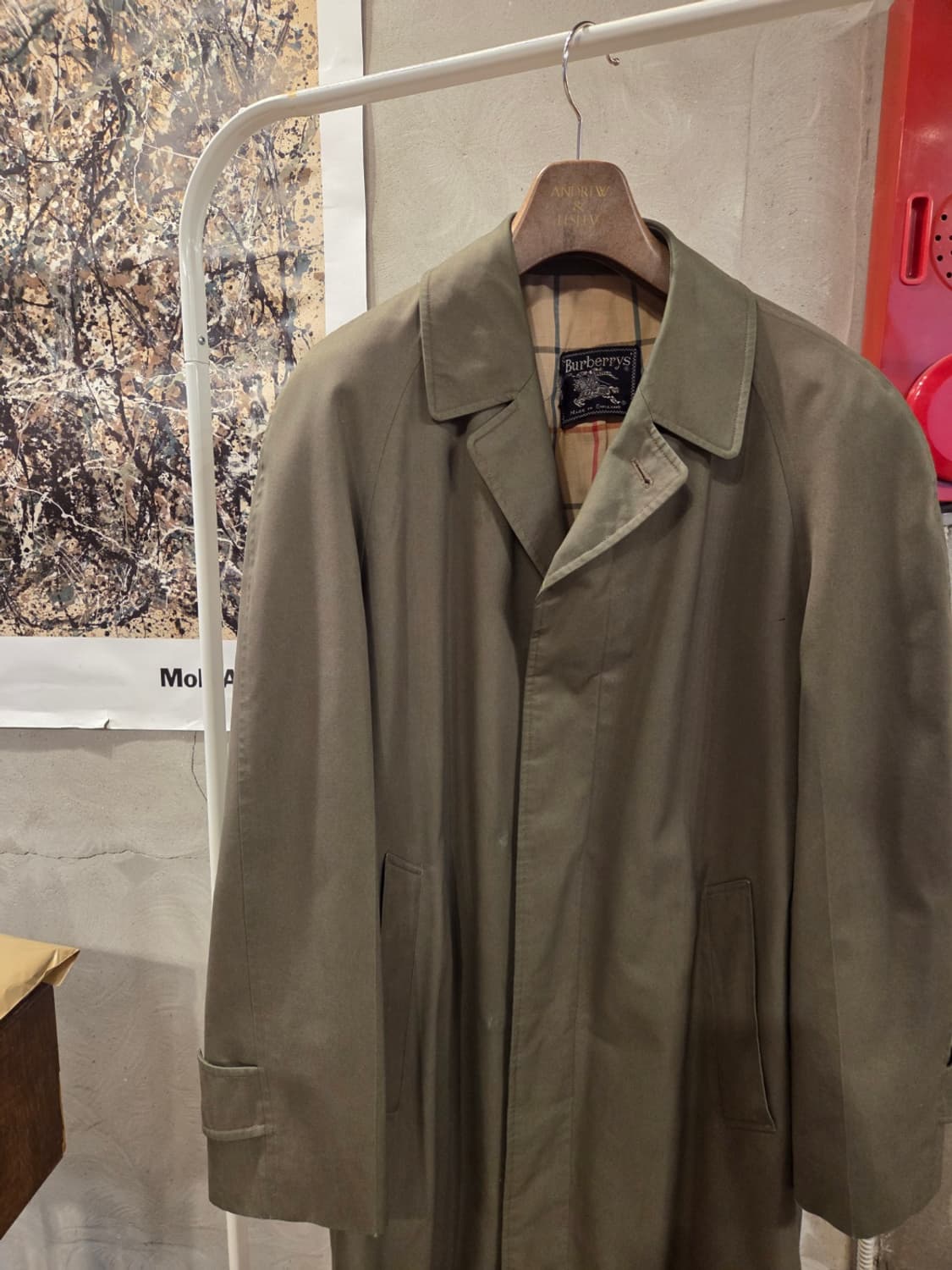 버버리 래글런코트 상품이미지9