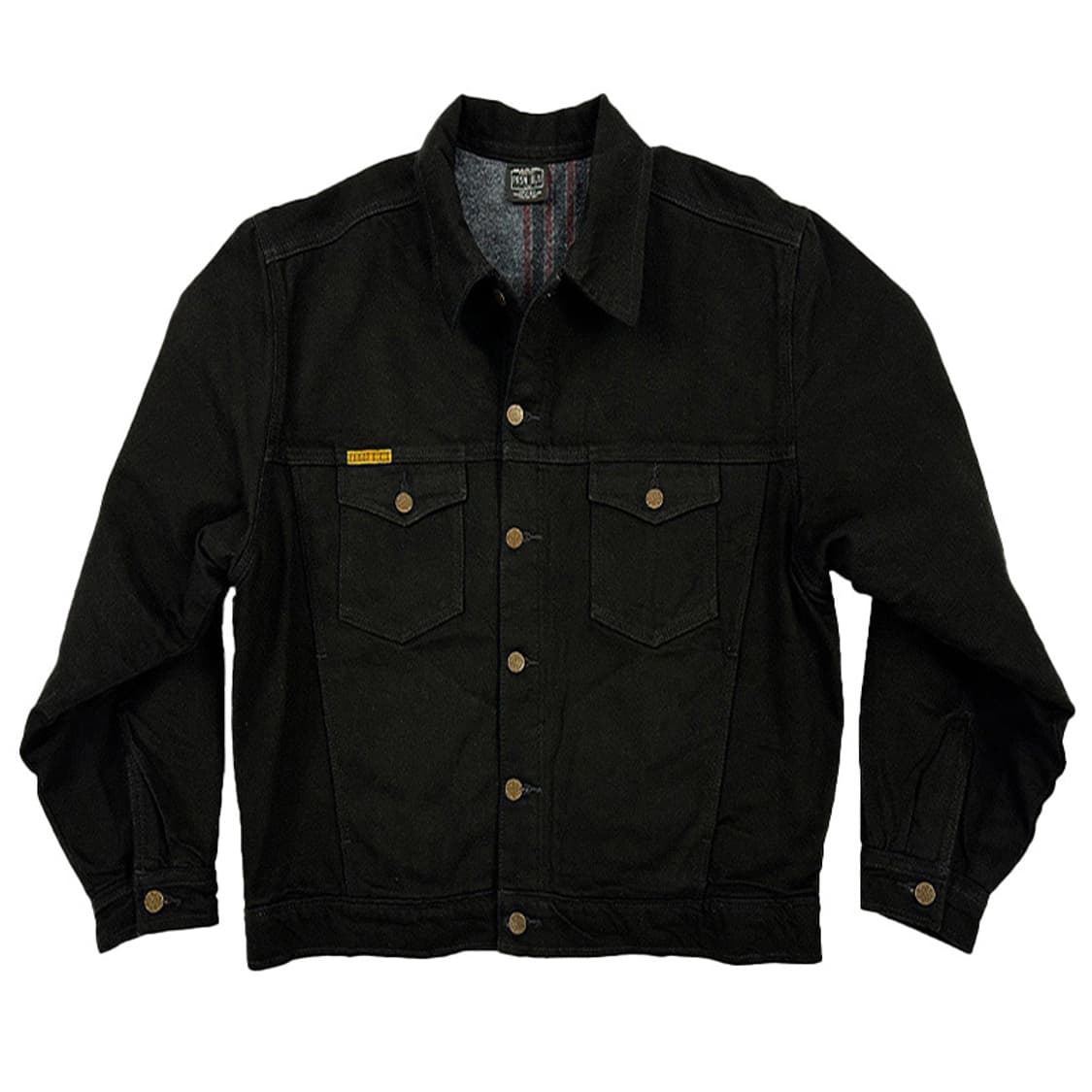 PRISON BLUES  Western Jacket BLACK USED 상품이미지1