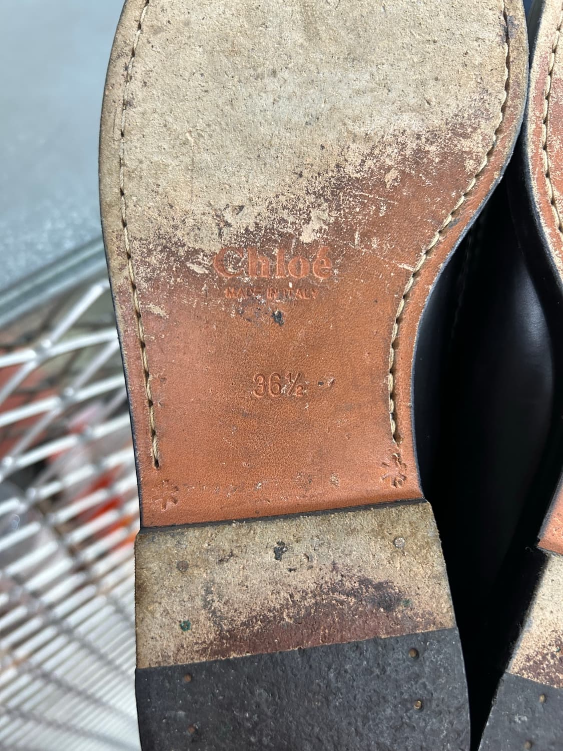 끌로에 레더 로퍼 36.5 상품이미지10