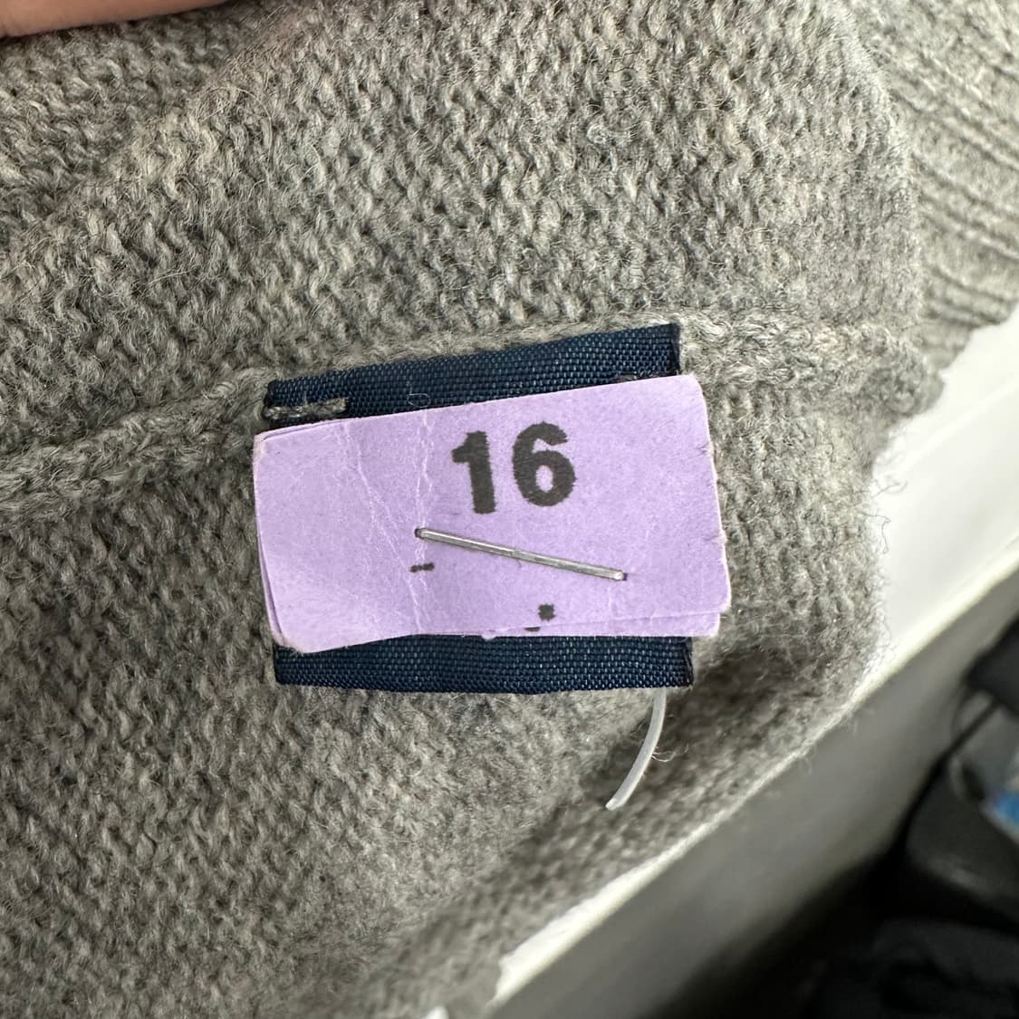 폴로 니트 가디건L 상품이미지4