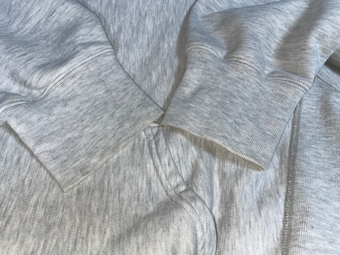 [ L ] 21FW 헤리티지플로스 221 리버스 후디 멜란지 그레이 상품이미지6