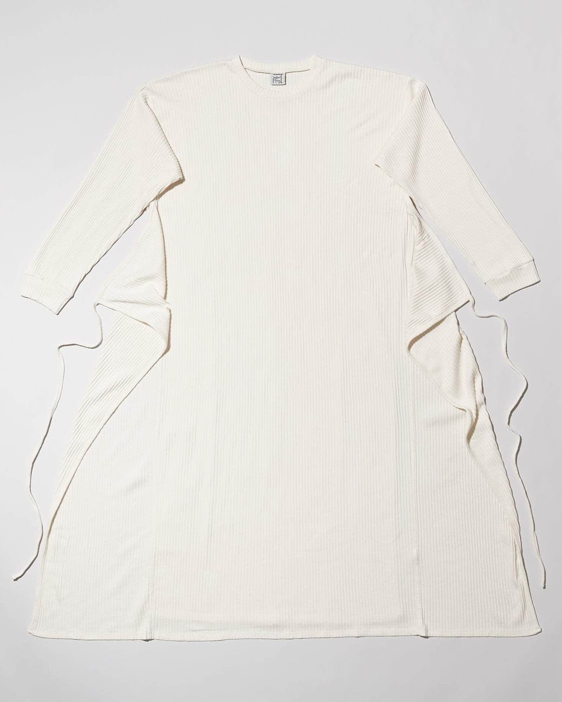 [XXS,XS,S]베이스레인지 25fw Shaw 랩 원피스/오프화이트 상품이미지5