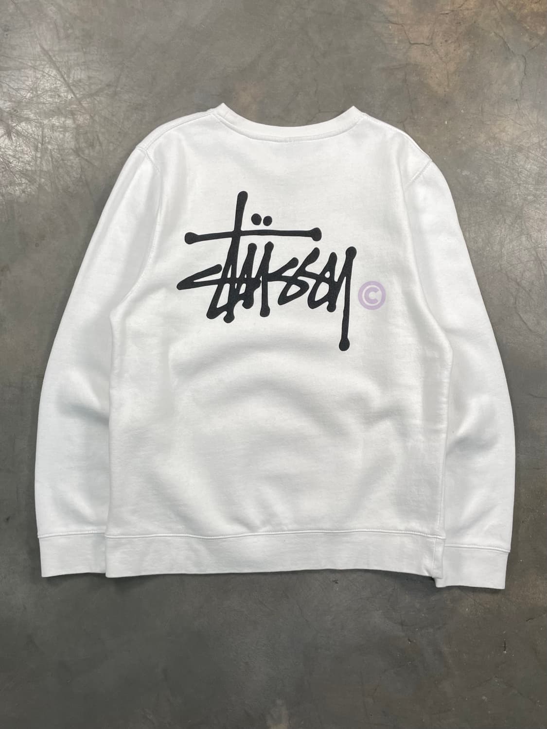 스투시 스탁로고 스웻셔츠 상품이미지1
