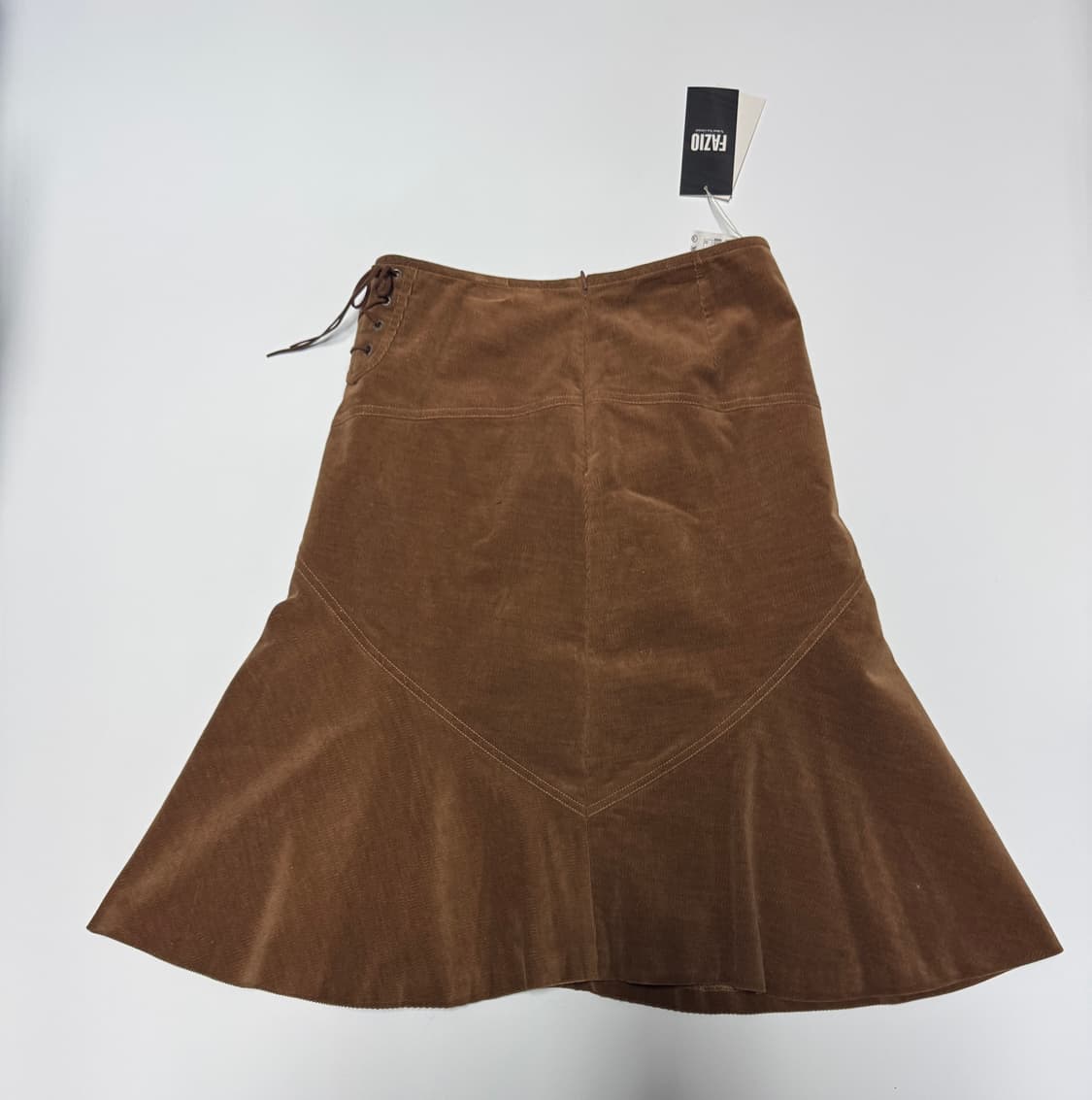 <새상품> 여성 y2k 빈티지 코듀로이 웨스턴 치마 28.3인치 상품이미지2
