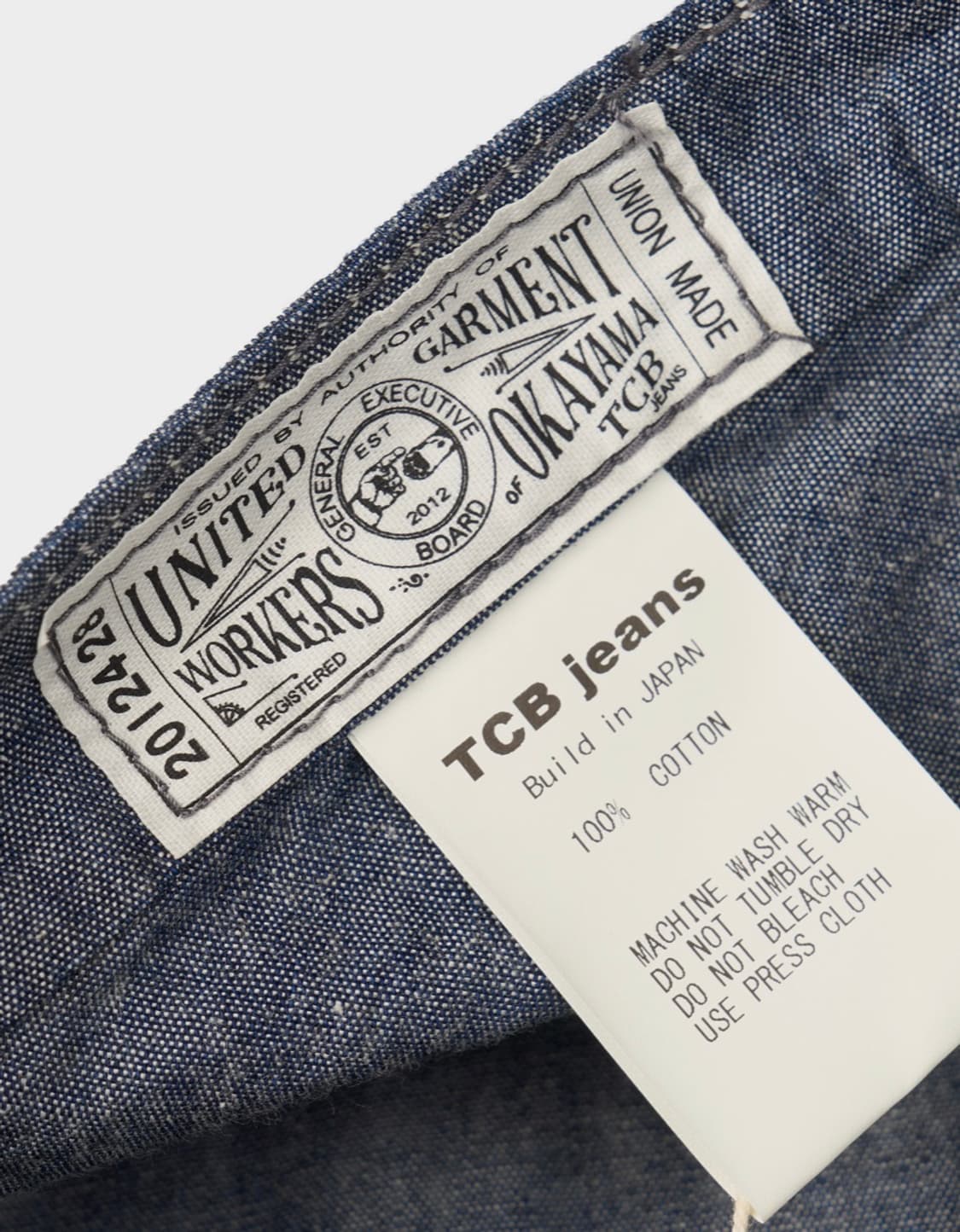 tcb jeans field cap chambray 상품이미지5