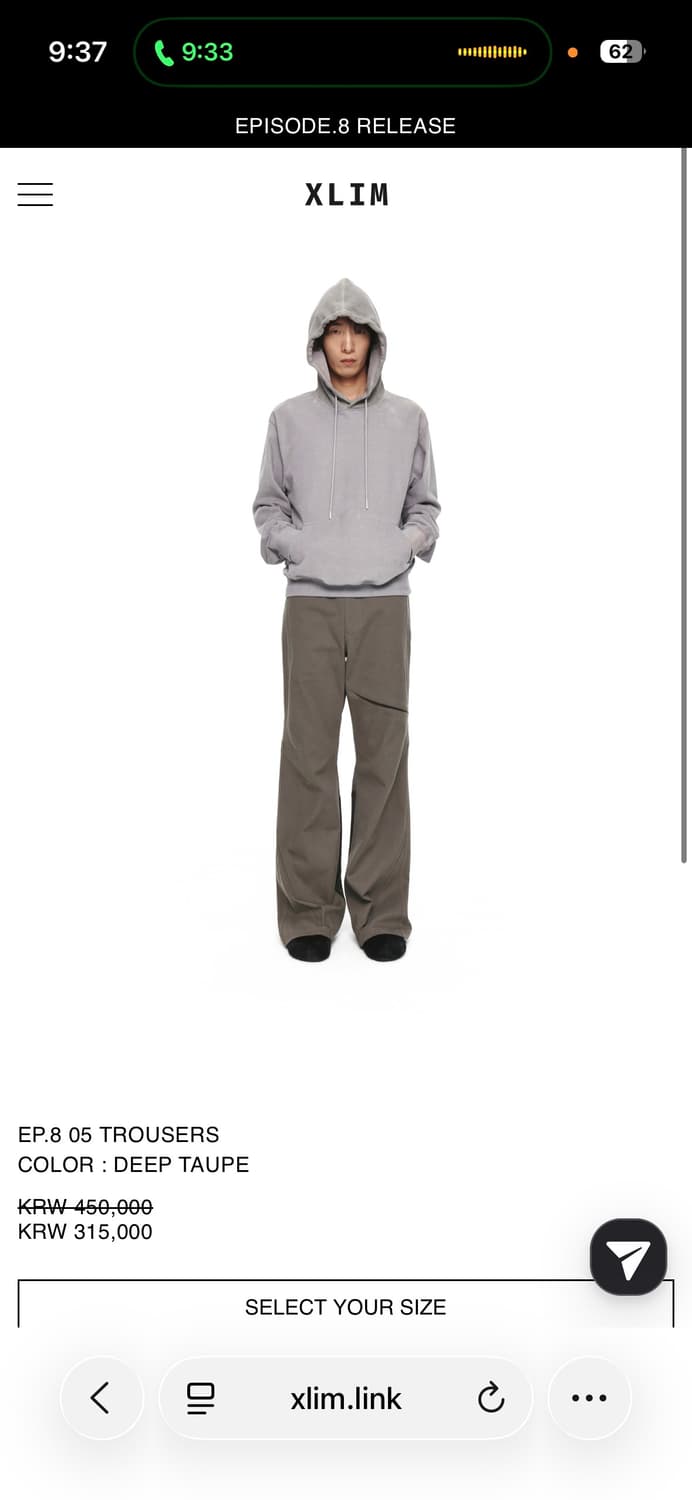 엑슬림 EP.8 05트라우져 상품이미지1