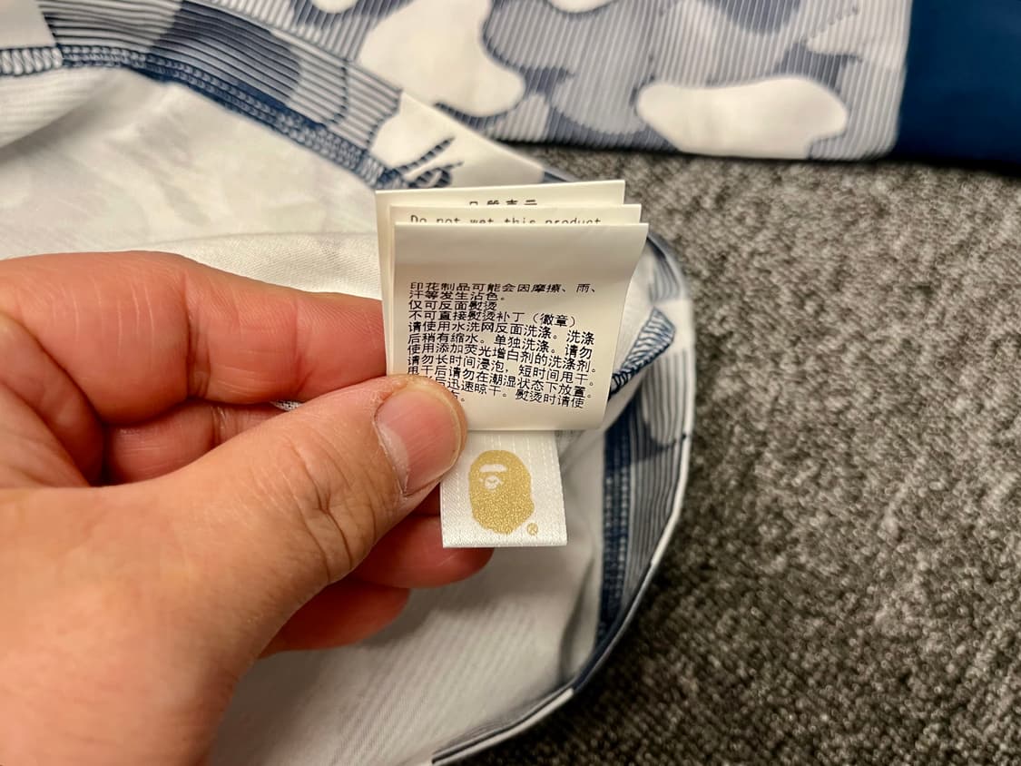 [110] 베이프 카모 포켓 롱슬리브 2XL 상품이미지4