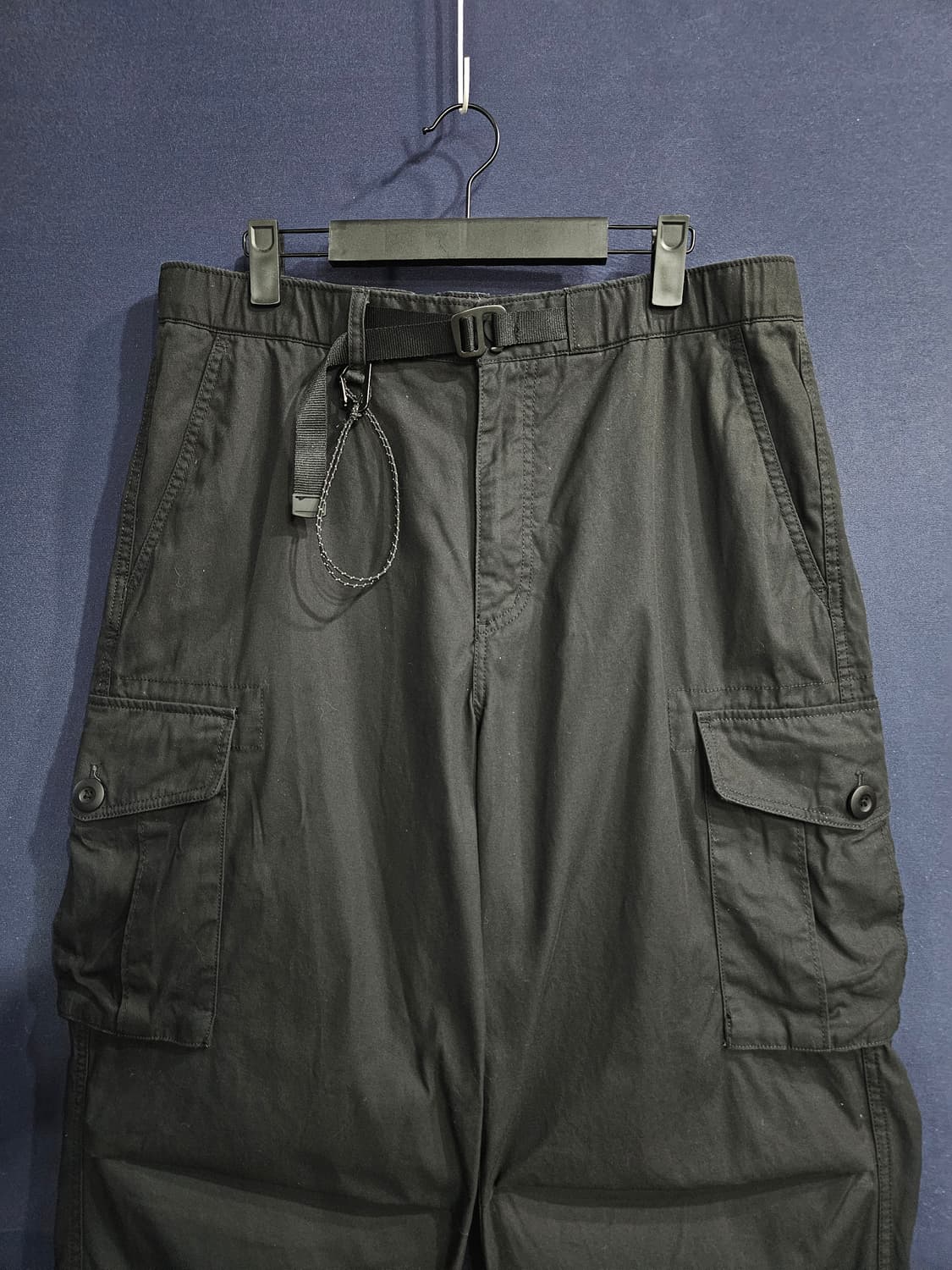 무신사 스탠다드 블랙 남성 허리 34~35 카고팬츠  상품이미지7