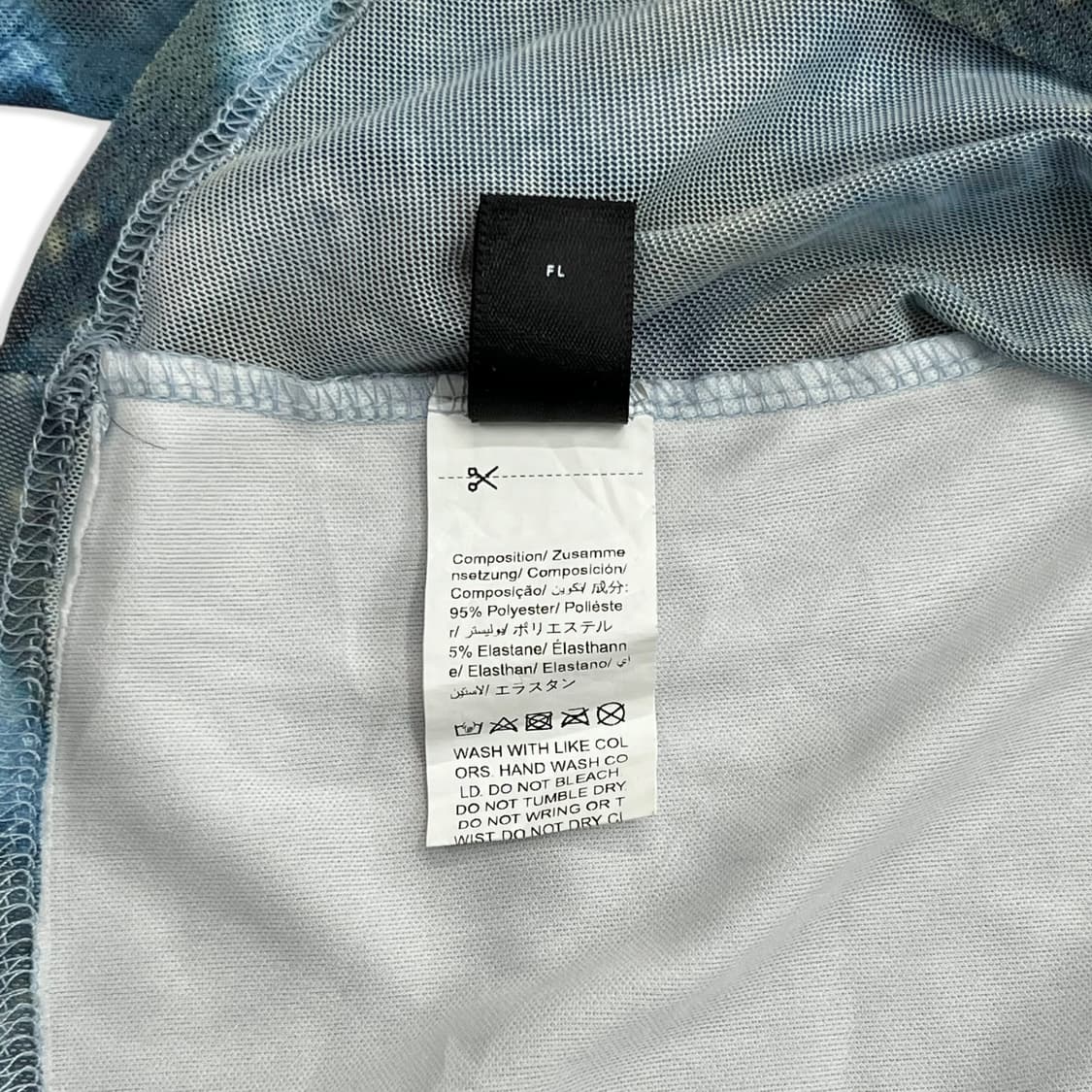 Square Neck Check See Through Top 상품이미지8