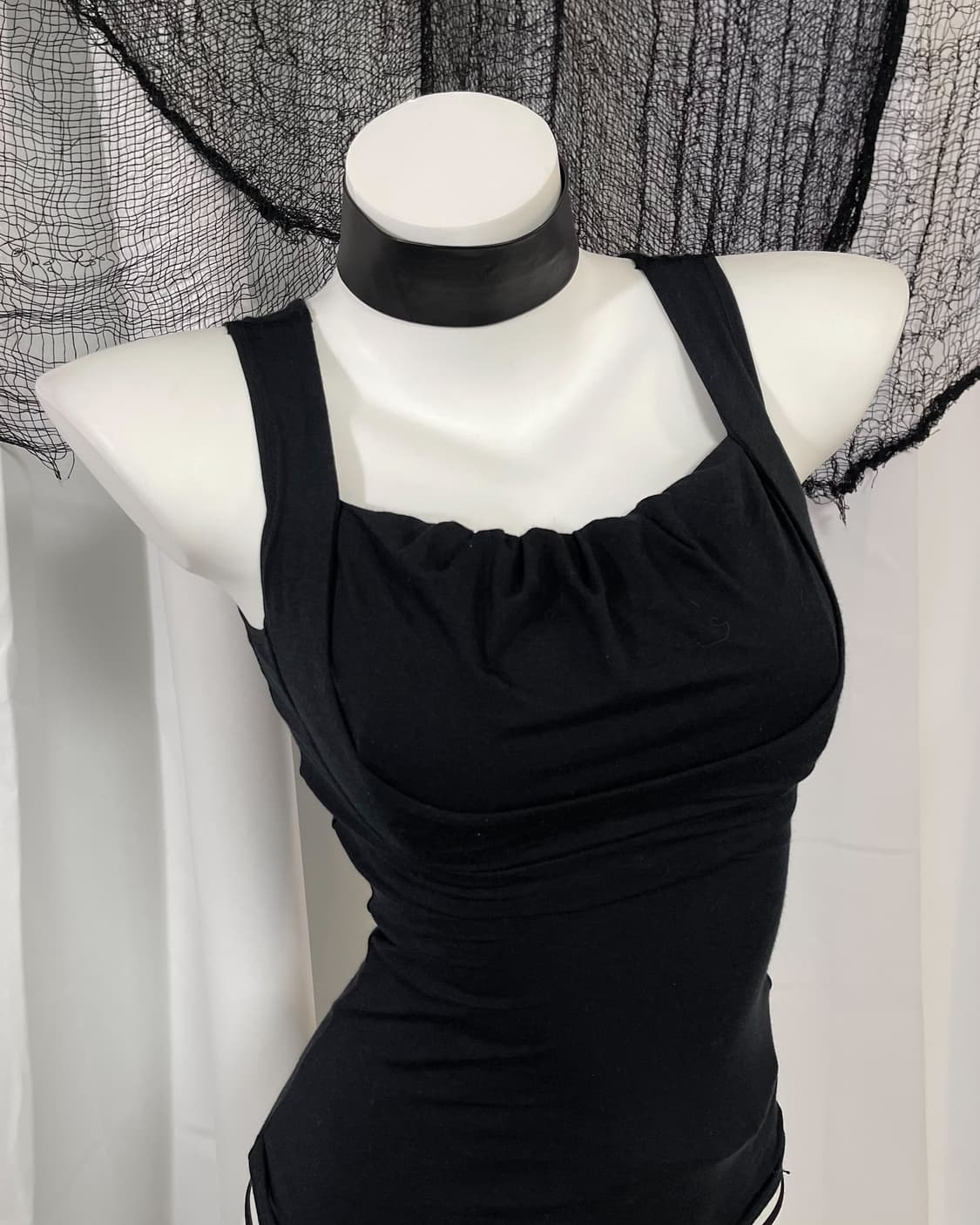 black detail sleeveless 상품이미지2