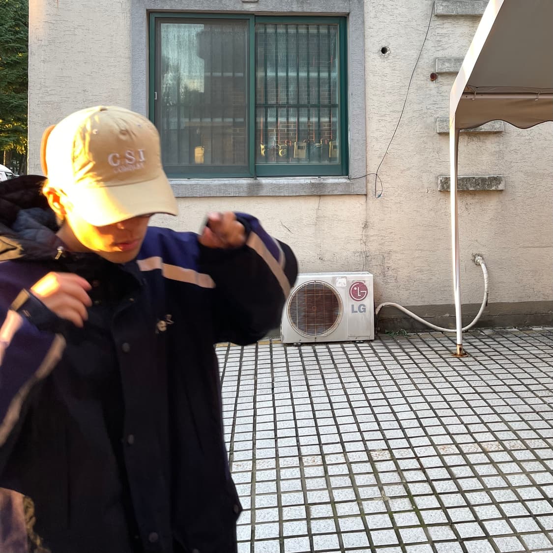 CSI 컴퍼니 패러디 고글 캡 상품이미지2