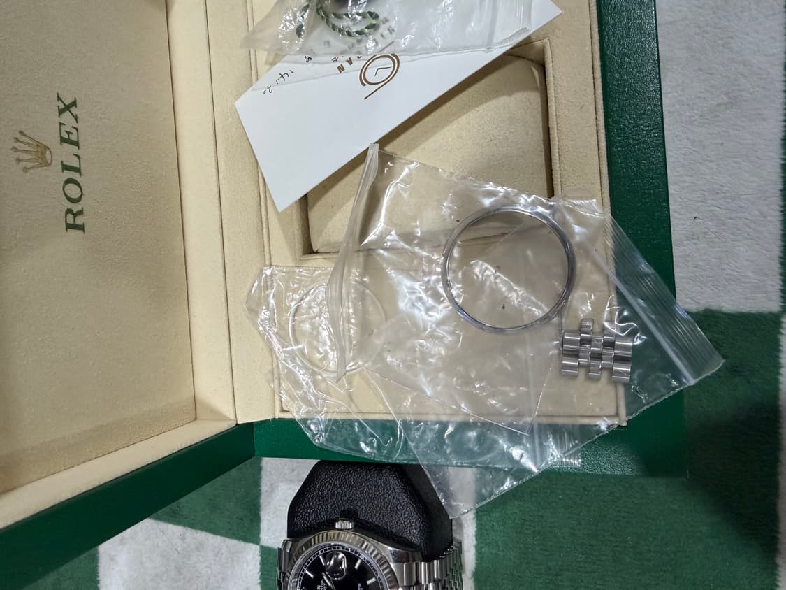 롤렉스 데이져스트 36mm 블랙 판매합니다 상품이미지7