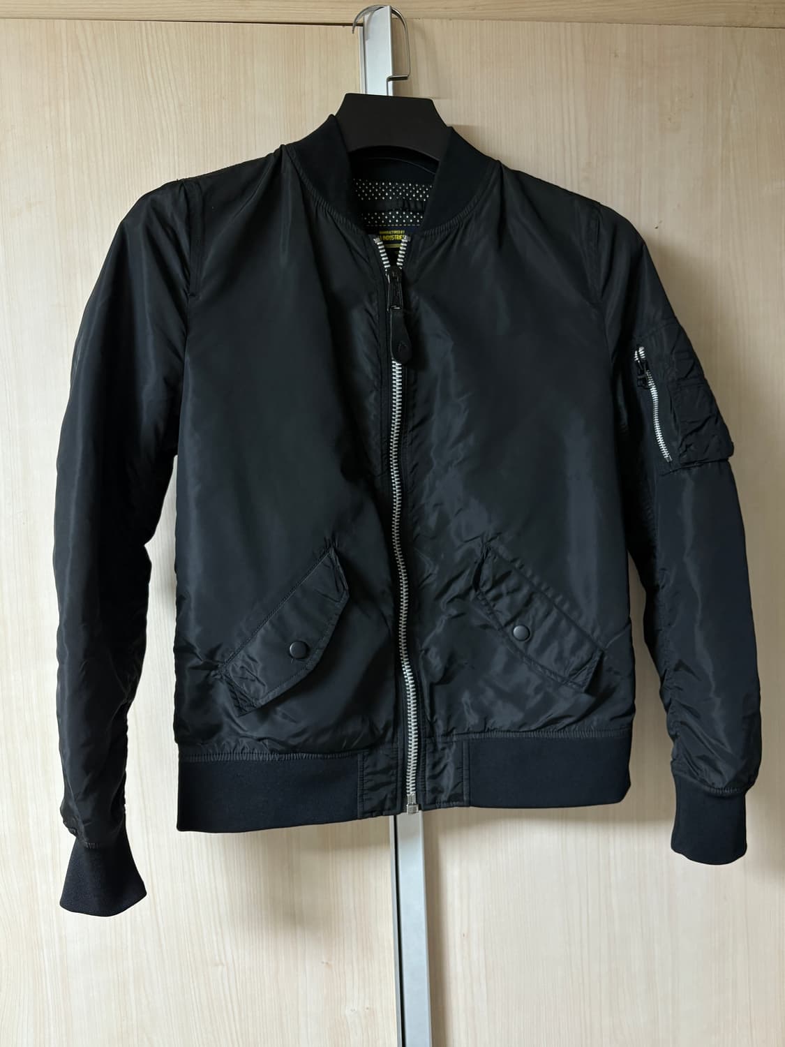 알파인더스트리 ma1 블랙 자켓 s 상품이미지4