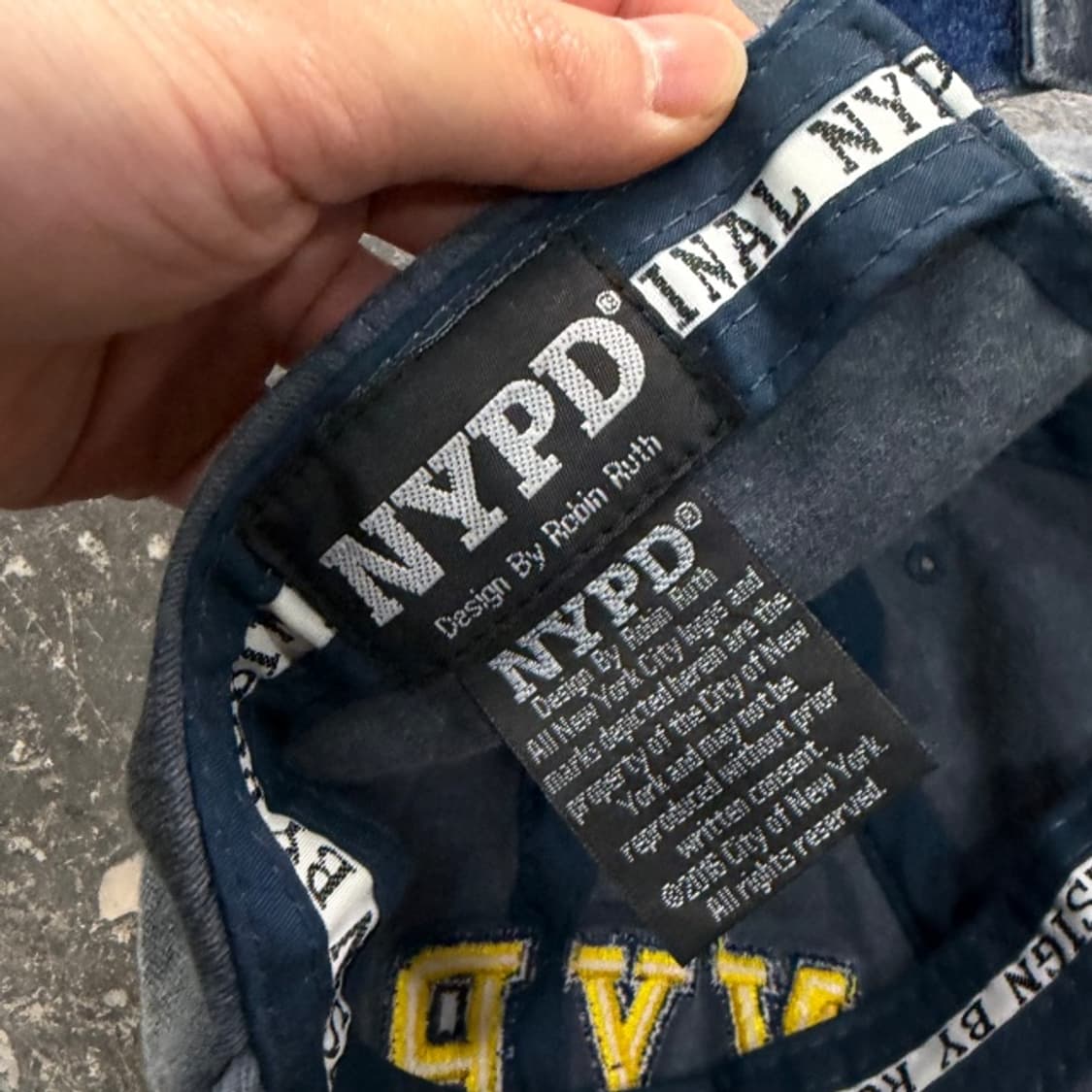 NYPD 볼캡  상품이미지3